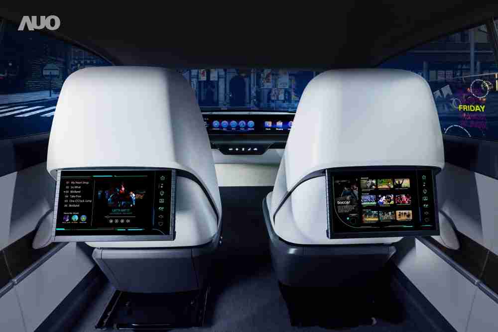 赏金国际新一代Smart Cockpit 2024，，，以Micro LED先进显示技术优势，，，，创建〝可卷式后座娱乐显示器〞，，，，仅在互动时才显示出所需画面及信息，，，，扩充更丰富的娱乐和交互信息服务，，，，获国际奖项荣耀